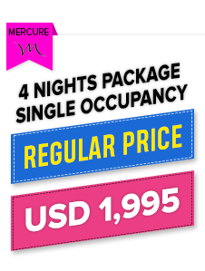 4 Nights Package Single Mercure