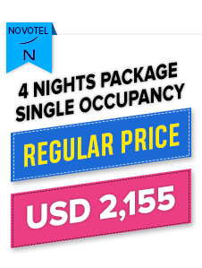 4 Nights Package Single Novotel